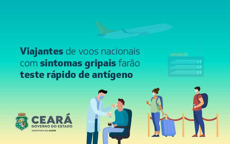 Centro de Testagem para Viajantes: Sesa reforça combate à Covid-19 no Aeroporto de Fortaleza