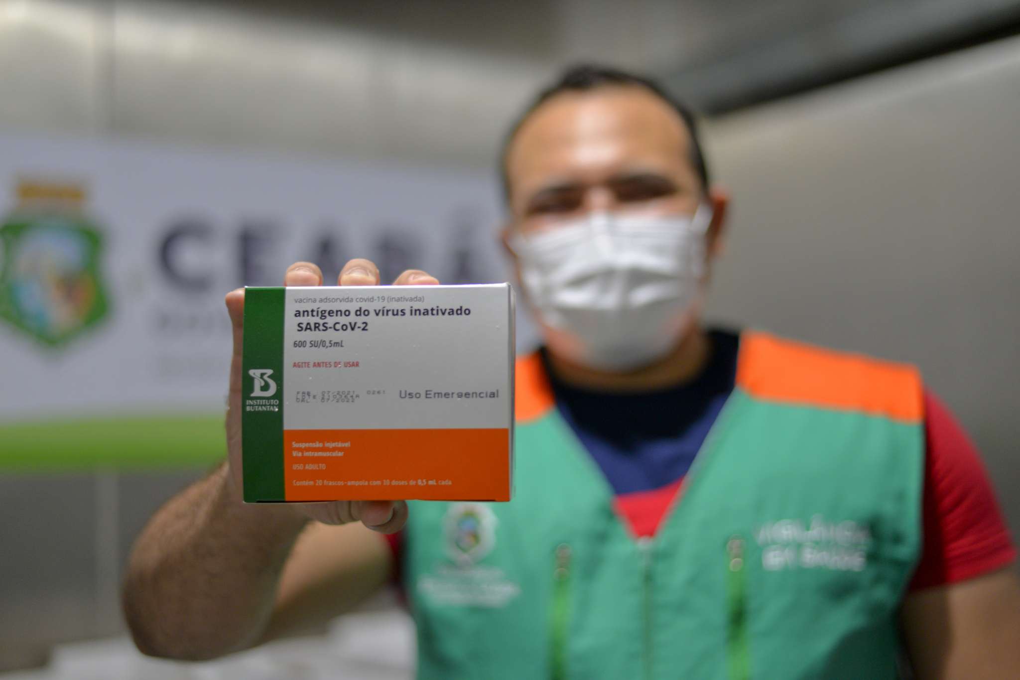 Chegam ao Ceará mais de 228 mil doses de vacinas para imunizar a população