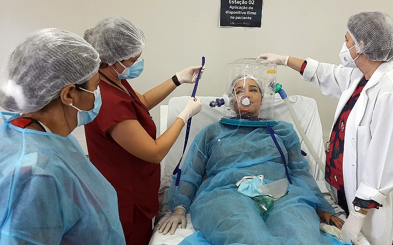 Diante da pandemia, Saúde do Ceará amplia capacitação para profissionais de saúde