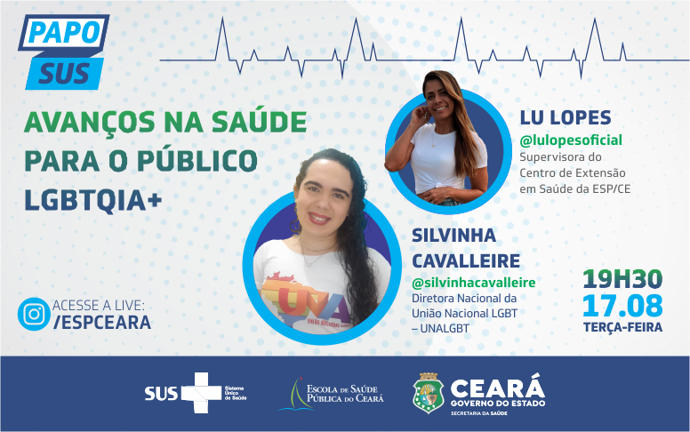 Saúde LGBTQIA+ é pauta do Papo SUS desta terça (17)