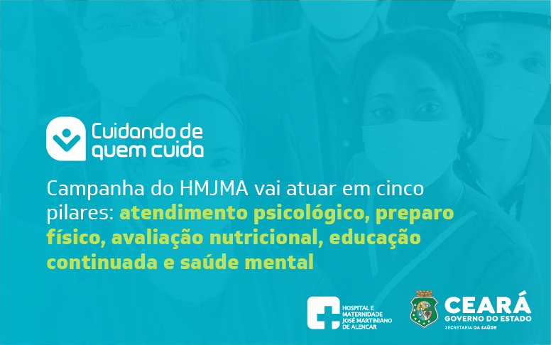 “Cuidando de quem cuida”: HMJMA lança campanha com foco na saúde e no bem-estar de colaboradores
