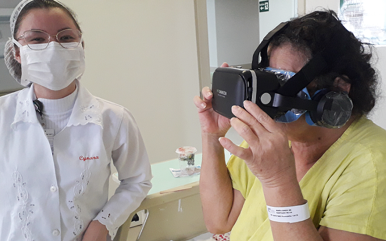 De ensaio fotográfico à realidade virtual: iniciativas do HRSC fortalecem saúde mental de pacientes com internação prolongada