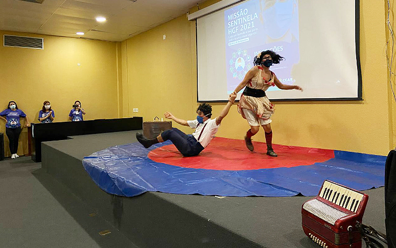 Missão Sentinela: projeto educativo promove importância da segurança do paciente entre profissionais do HGF