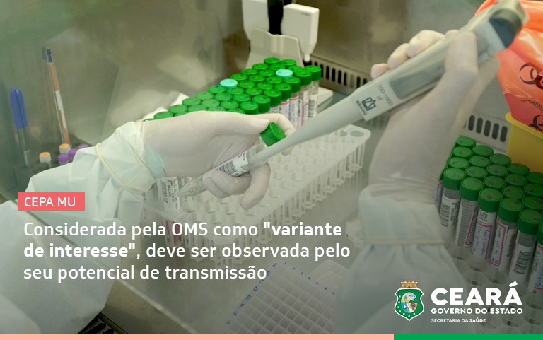 Casos de variante Delta no Ceará chegam a 122; Cepa Mu, da Colômbia, é identificada em duas viajantes