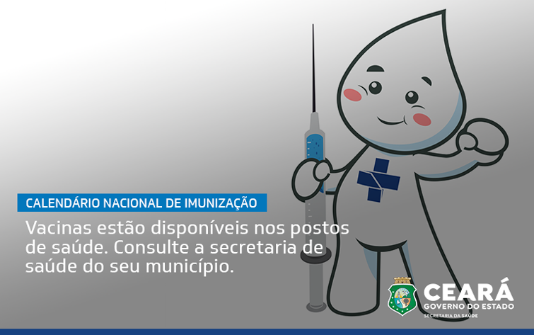 Ceará registra queda em coberturas vacinais de crianças com até um ano