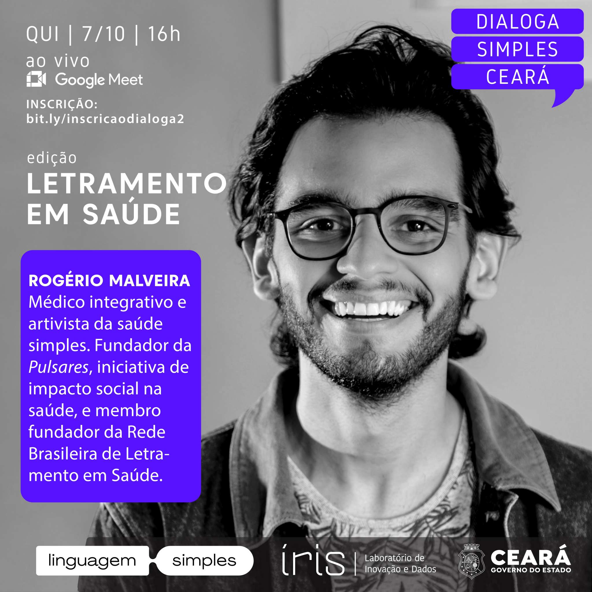 Íris realiza “Dialoga Simples” com o tema Letramento em Saúde