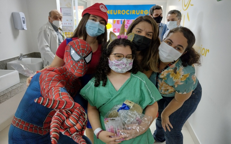 Dia das Crianças no Hias tem presentes, brincadeiras e visita de personagens infantis