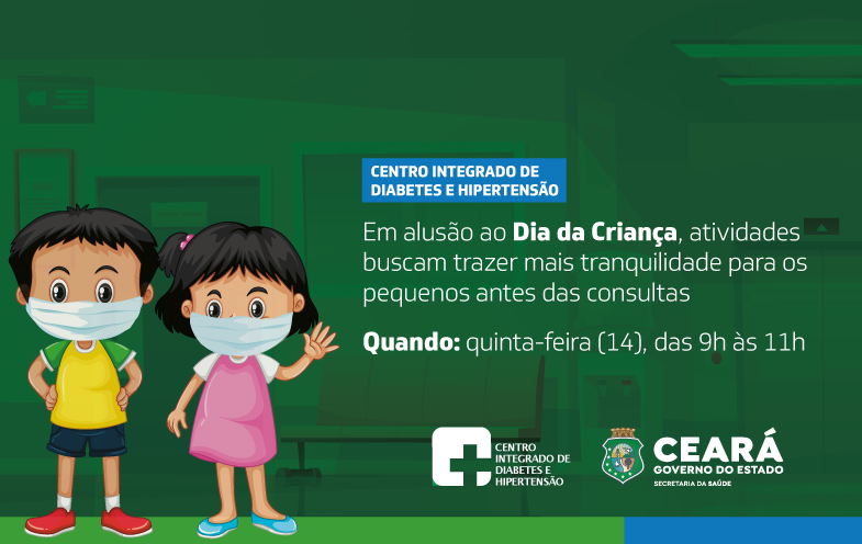 Crianças com puberdade precoce e baixa estatura em tratamento no CIDH terão programação especial nesta quinta (14)