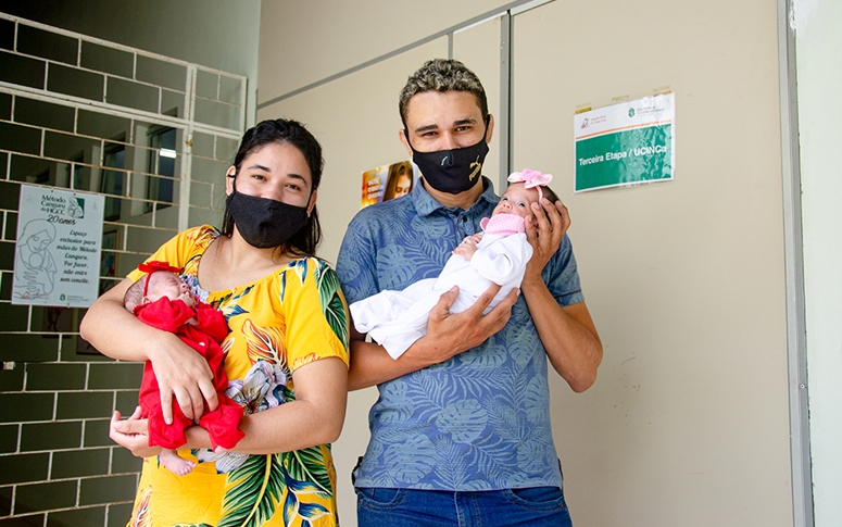 Método Canguru: cuidado integrado favorece recuperação de bebês prematuros no HGCC