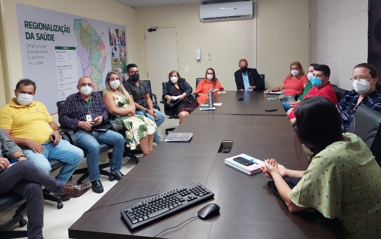 Sesa recebe visita técnica do Conass para discutir melhorias na Atenção Primária pós-pandemia de Covid-19