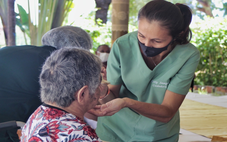Nutricionistas da Casa de Cuidados do Ceará adaptam tratamento de pacientes com diabetes
