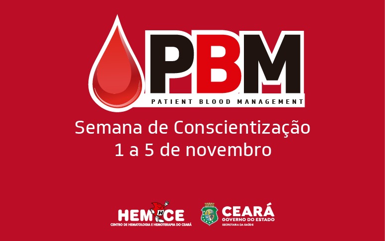 Transfusão e cuidado: Hemoce realiza semana de conscientização sobre Programa Internacional de Gerenciamento de Sangue 