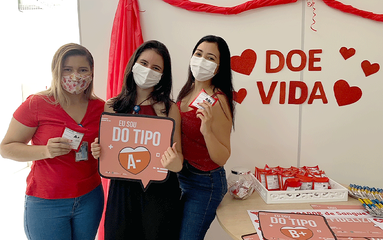 Helv incentiva doação de sangue entre funcionários e acompanhantes de pacientes