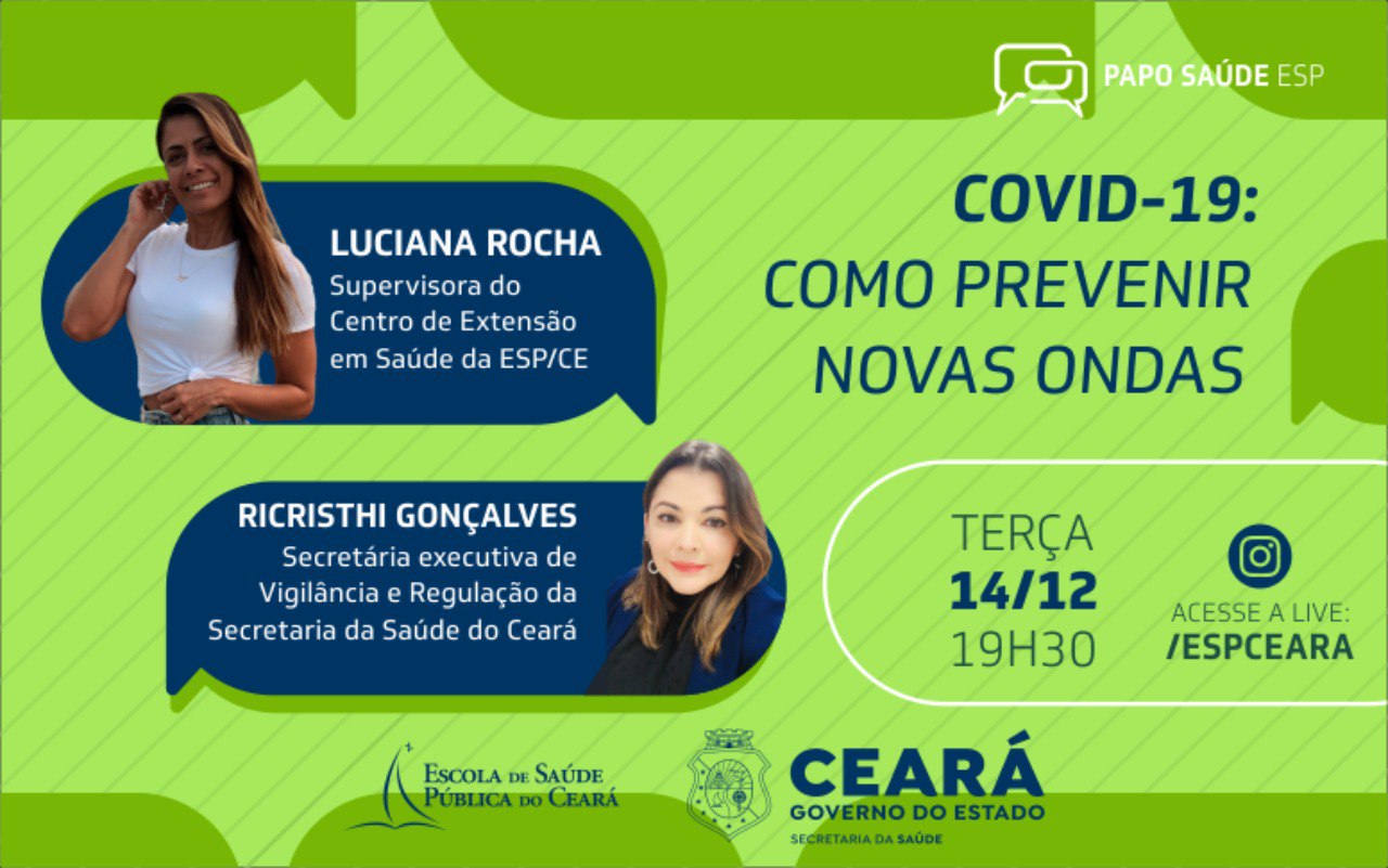 Como prevenir novas ondas da Covid-19? Papo Saúde ESP discute tema nesta terça (14)
