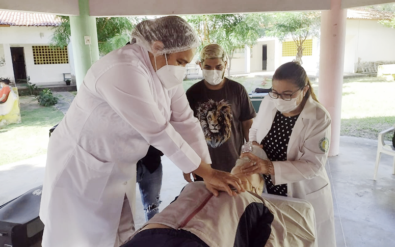 Samu Ceará realiza treinamento de urgência para profissionais do Hospital de Saúde Mental