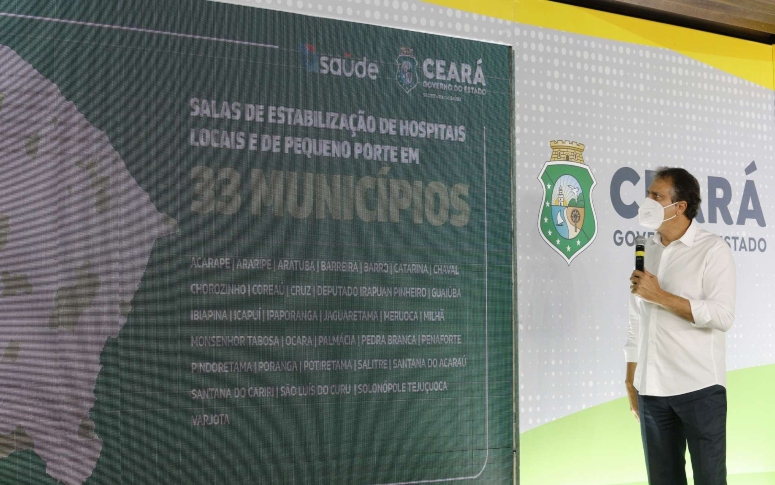 Ceará investirá quase R$ 13 milhões para custear salas de estabilização de hospitais em 33 municípios