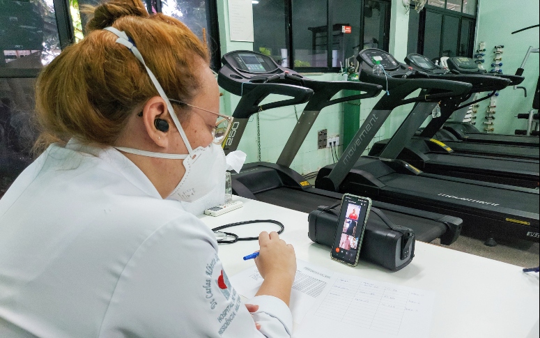 Telerreabilitação: pacientes do Programa de Reabilitação Pulmonar são acompanhados de forma remota