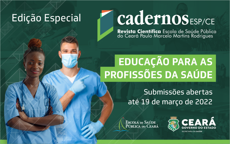 “Cadernos ESP” lança chamada temática com foco em educação para profissões da Saúde