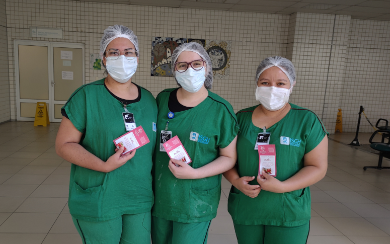 Conexões Mulheres: colaboradores dos Hospitais Regionais participam de ação pelo dia 8 de março