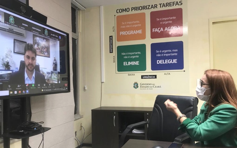 Saúde do Ceará apresenta relatório do último quadrimestre de 2021 na AL-CE
