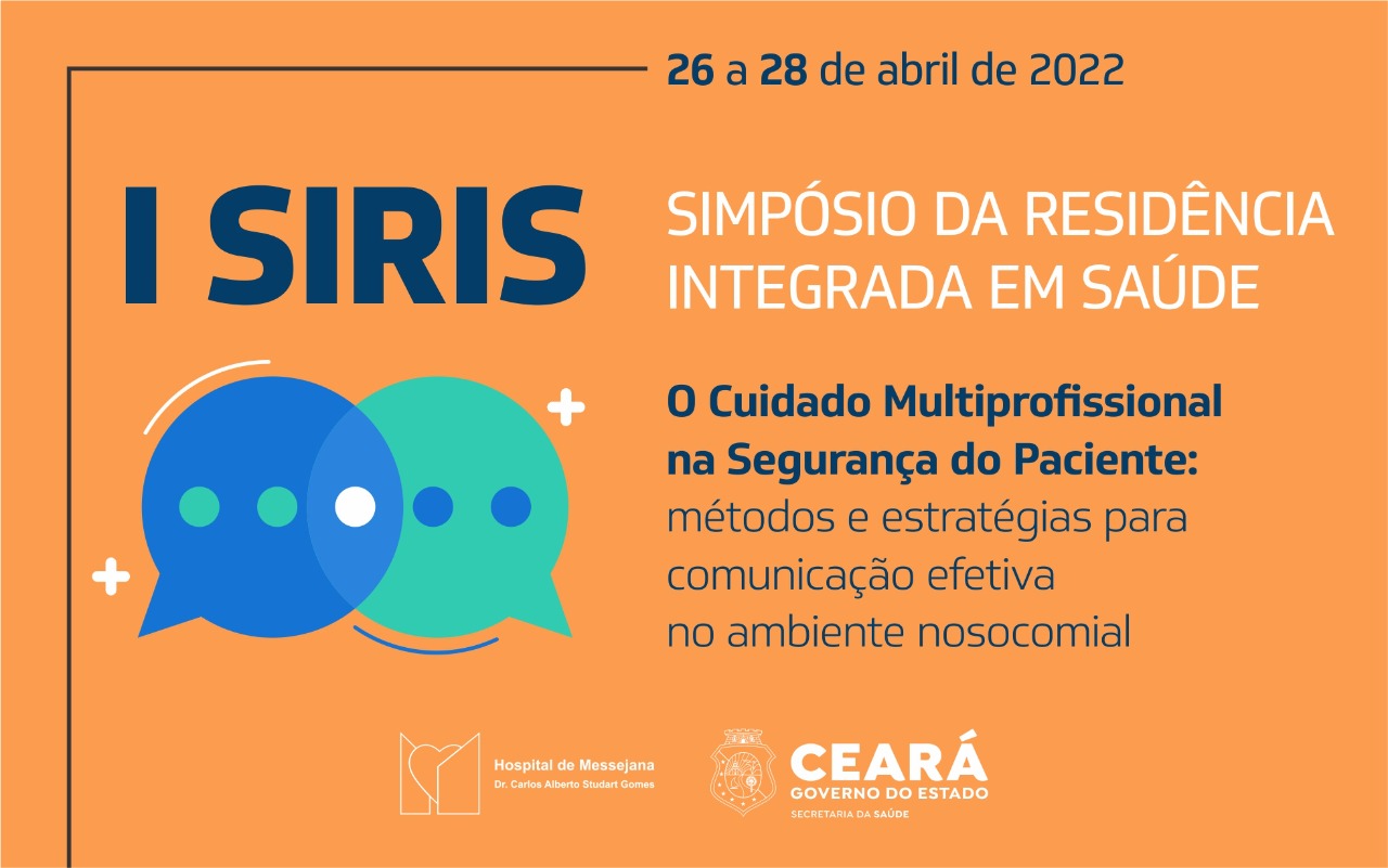 Simpósio de Residência Integrada em Saúde discutirá atuação multiprofissional na segurança do paciente