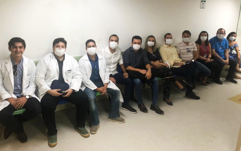 Residentes em Clínica Médica do HGWA são recebidos com novo formato de integração