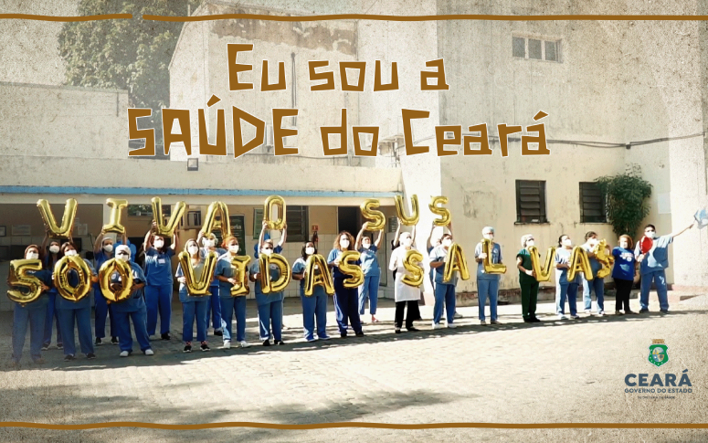 Vídeo homenageia profissionais que contribuem para a saúde da população cearense
