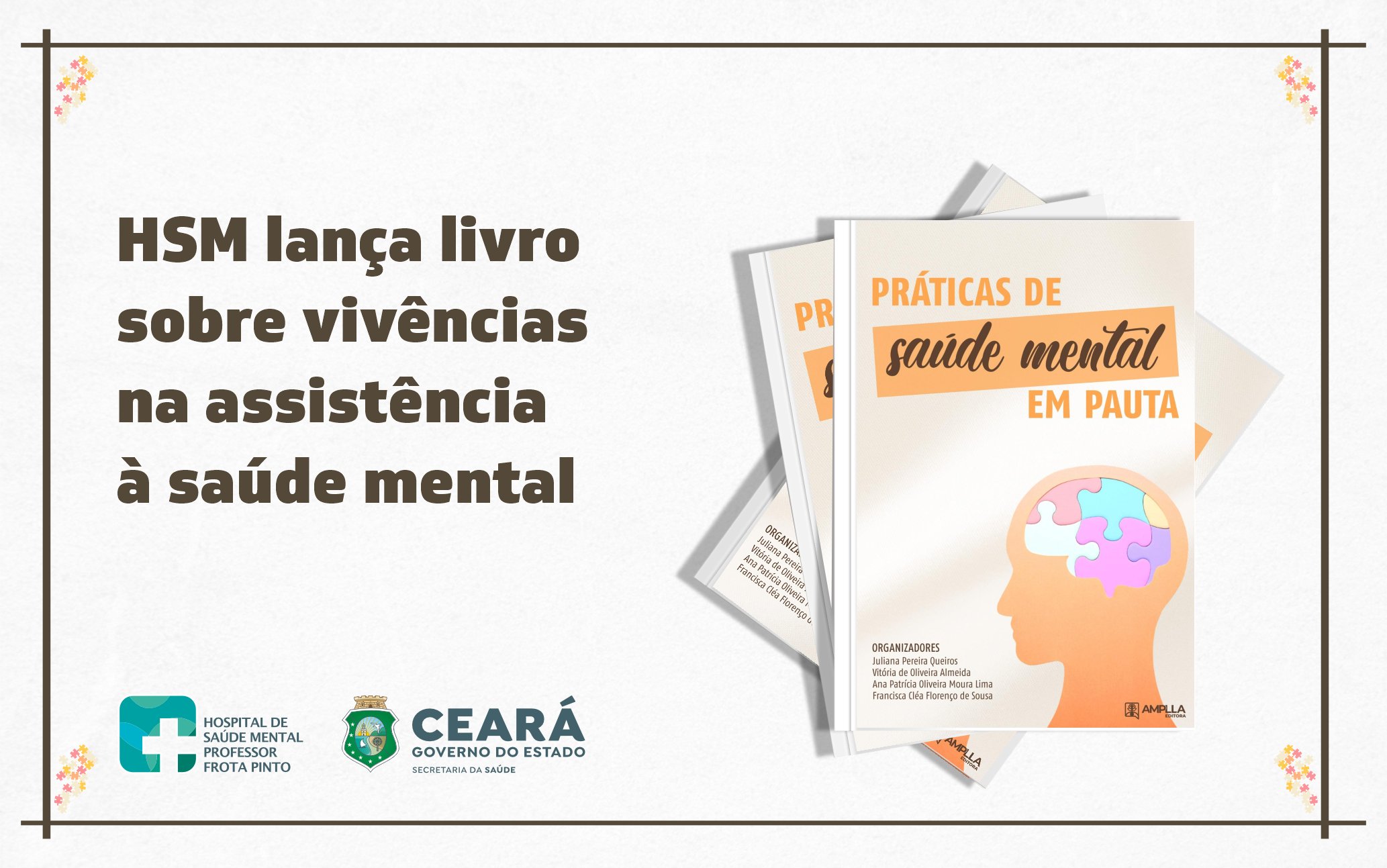 HSM lança livro que reúne artigos sobre assistência e inovações em saúde mental