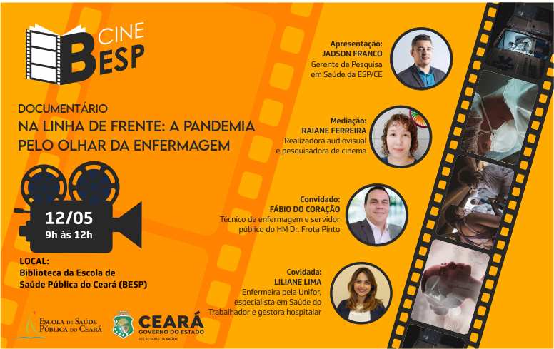 Primeiro “Cine Besp” levanta discussão sobre a pandemia pelo olhar da Enfermagem
