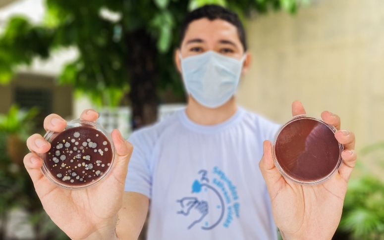 Hospital São José promove ação no Dia Mundial da Higienização das Mãos