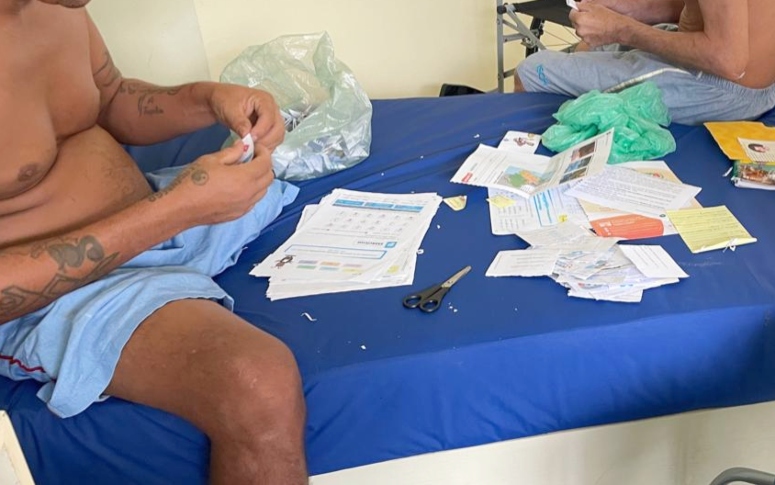 Unidades de saúde estimulam o uso de material reciclável entre colaboradores e pacientes