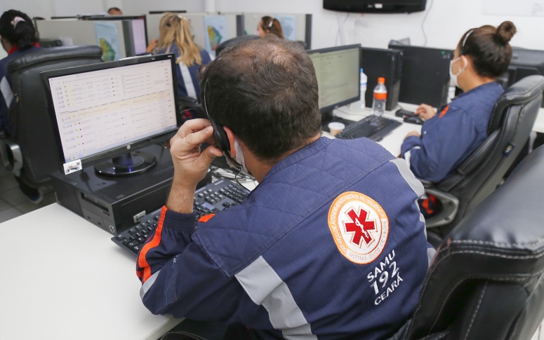 Bebê é salva de engasgo com orientação por telefone de médico do Samu 192 Ceará