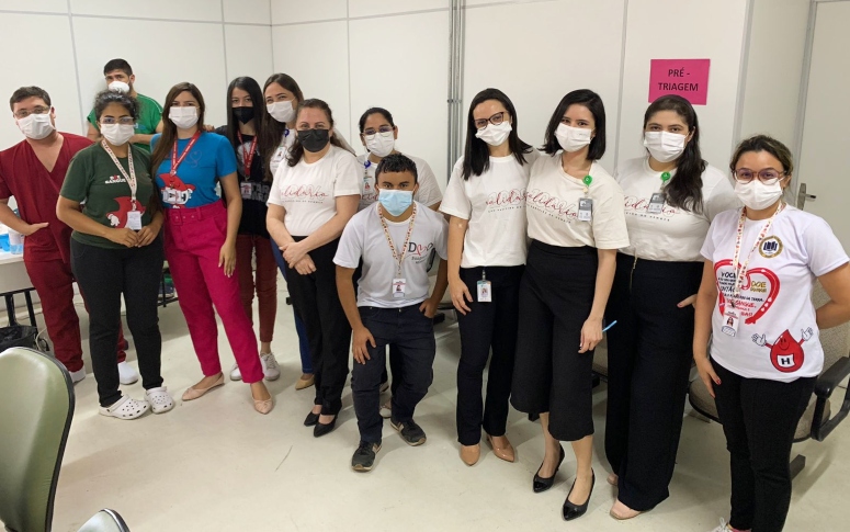 Hospital Estadual Leonardo da Vinci coleta 110 bolsas de sangue em campanha de doação