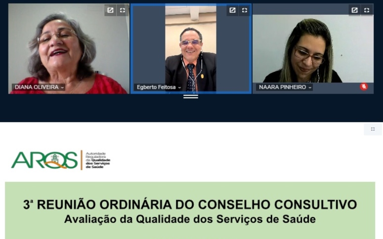 ARQS debate critérios de qualidade dos serviços de saúde em 3ª reunião do Conselho Consultivo