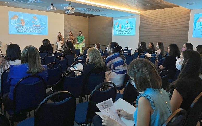 I Workshop de Enfermagem Pediátrica do Hias promove intercâmbio de experiências para a melhoria da assistência