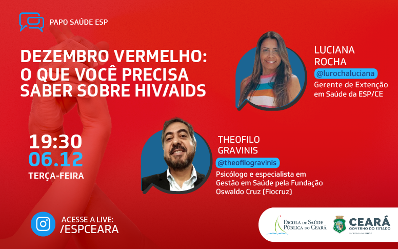 Dezembro Vermelho: “Papo Saúde” debate o que você precisa saber sobre HIV, aids e ISTs