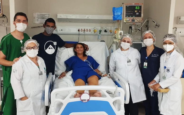Pacientes da UTI recebem mensagens natalinas de seus familiares
