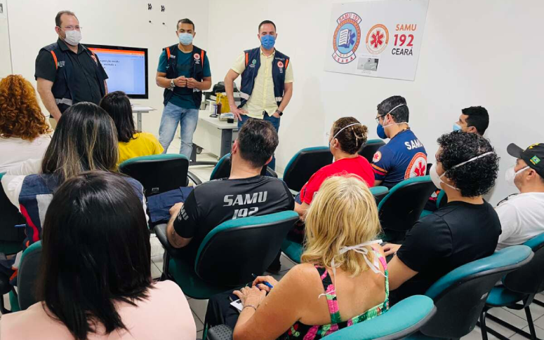 Profissionais do Samu Ceará são capacitados para uso de dispositivo intraósseo em pacientes