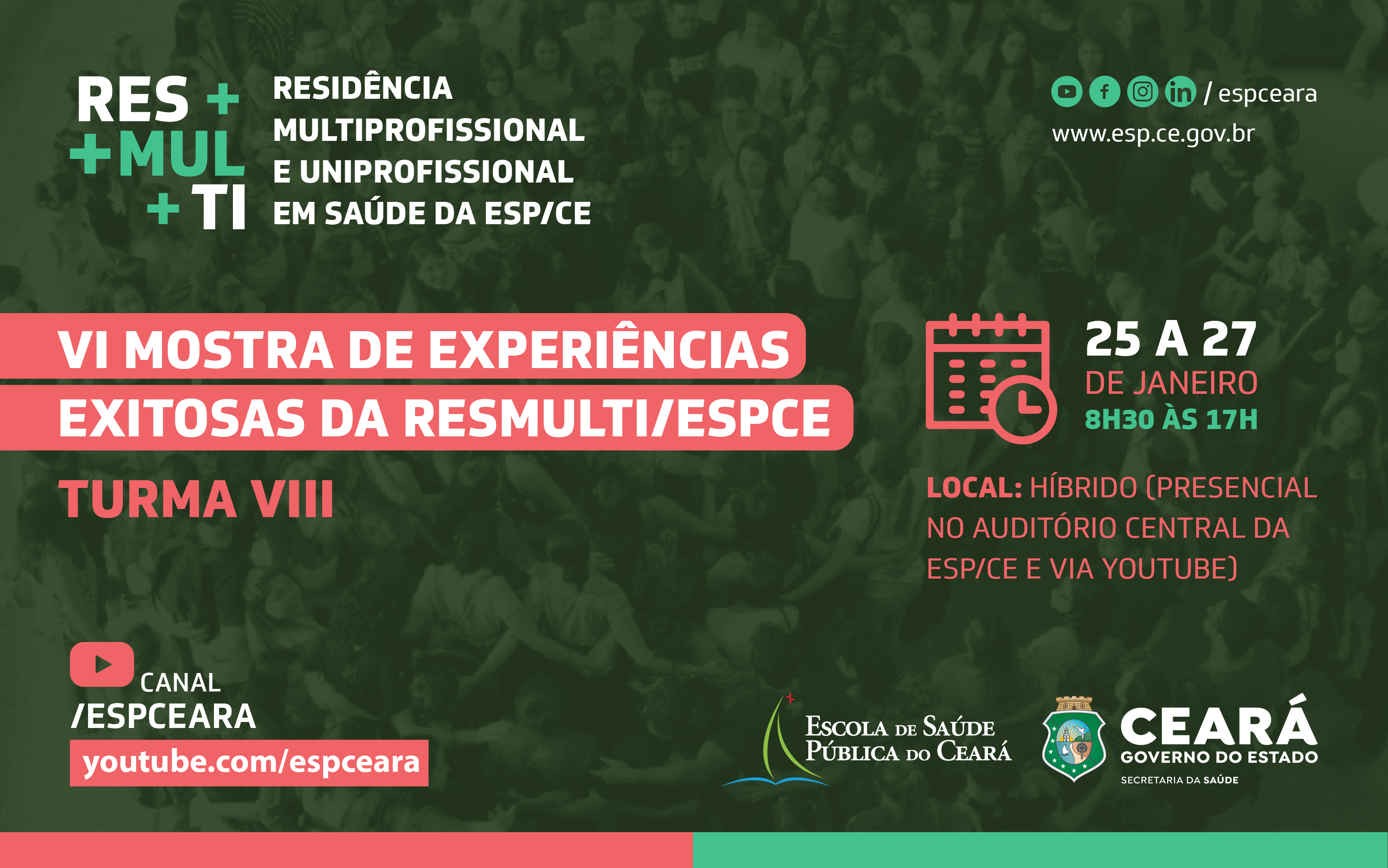 Residência Multiprofissional: ESP/CE realiza semana de encerramento da turma VIII