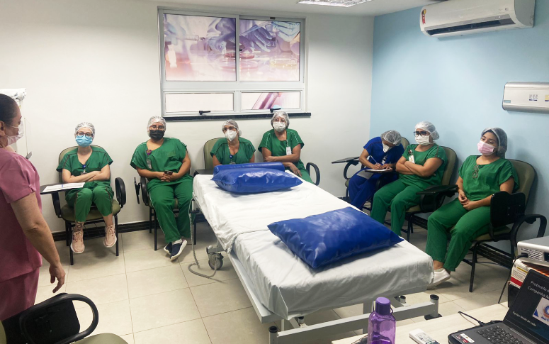 Helv inicia treinamento sobre lesões por pressão a profissionais da assistência