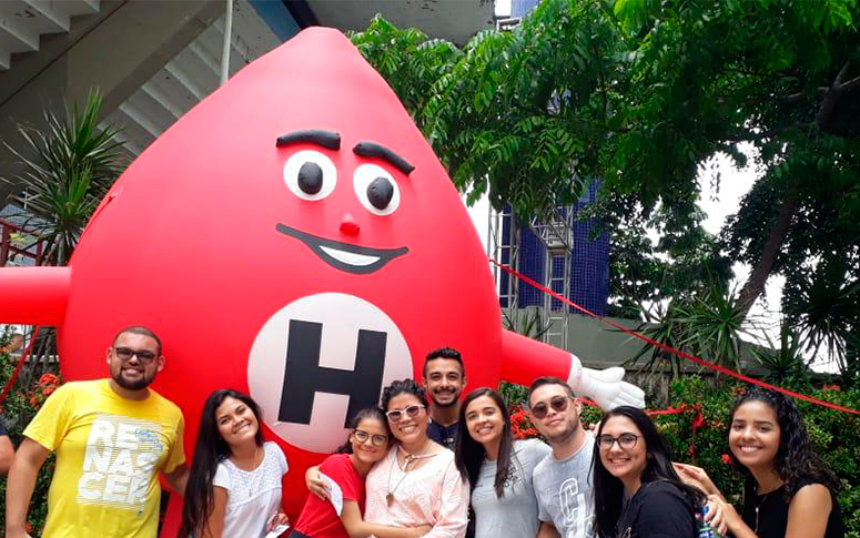 Hemoce recebe voluntários no Renascer, em Fortaleza e no Interior