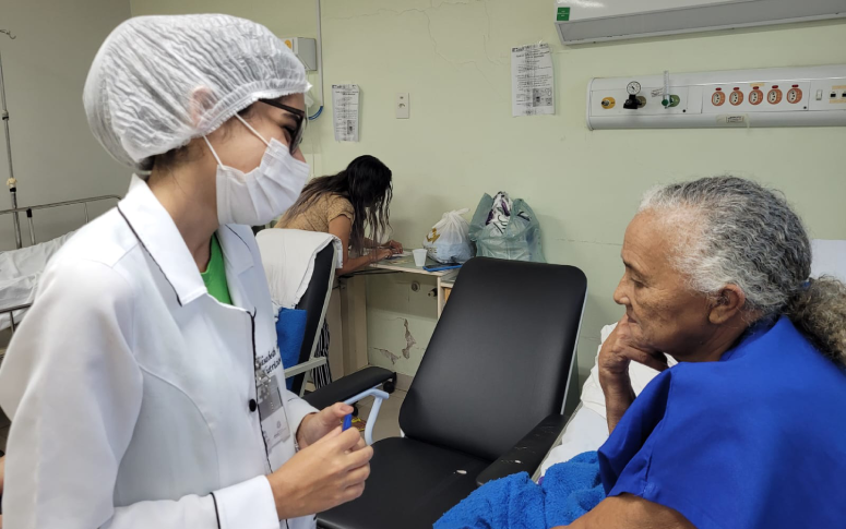 Dietoterapia é aliada na reabilitação de pacientes com AVC atendidos no HRC