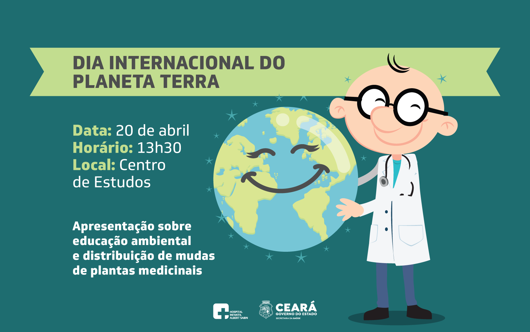 Hias realiza evento sobre educação ambiental com distribuição de plantas medicinais