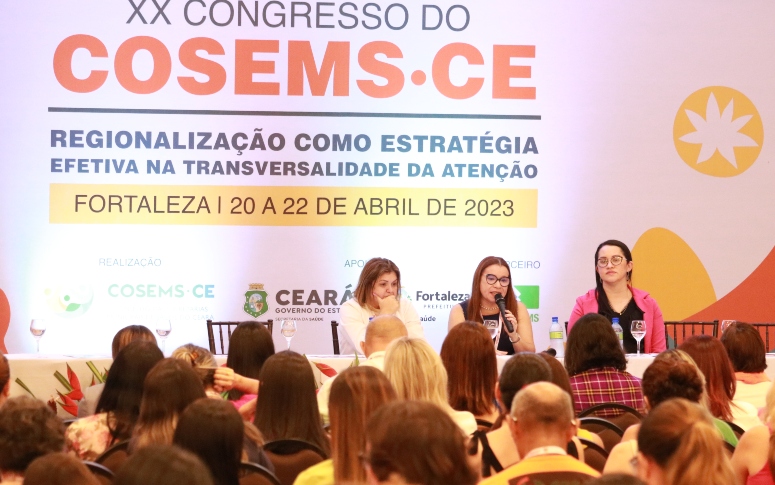 Saúde do Ceará reafirma compromisso com a população durante XX Congresso do Cosems