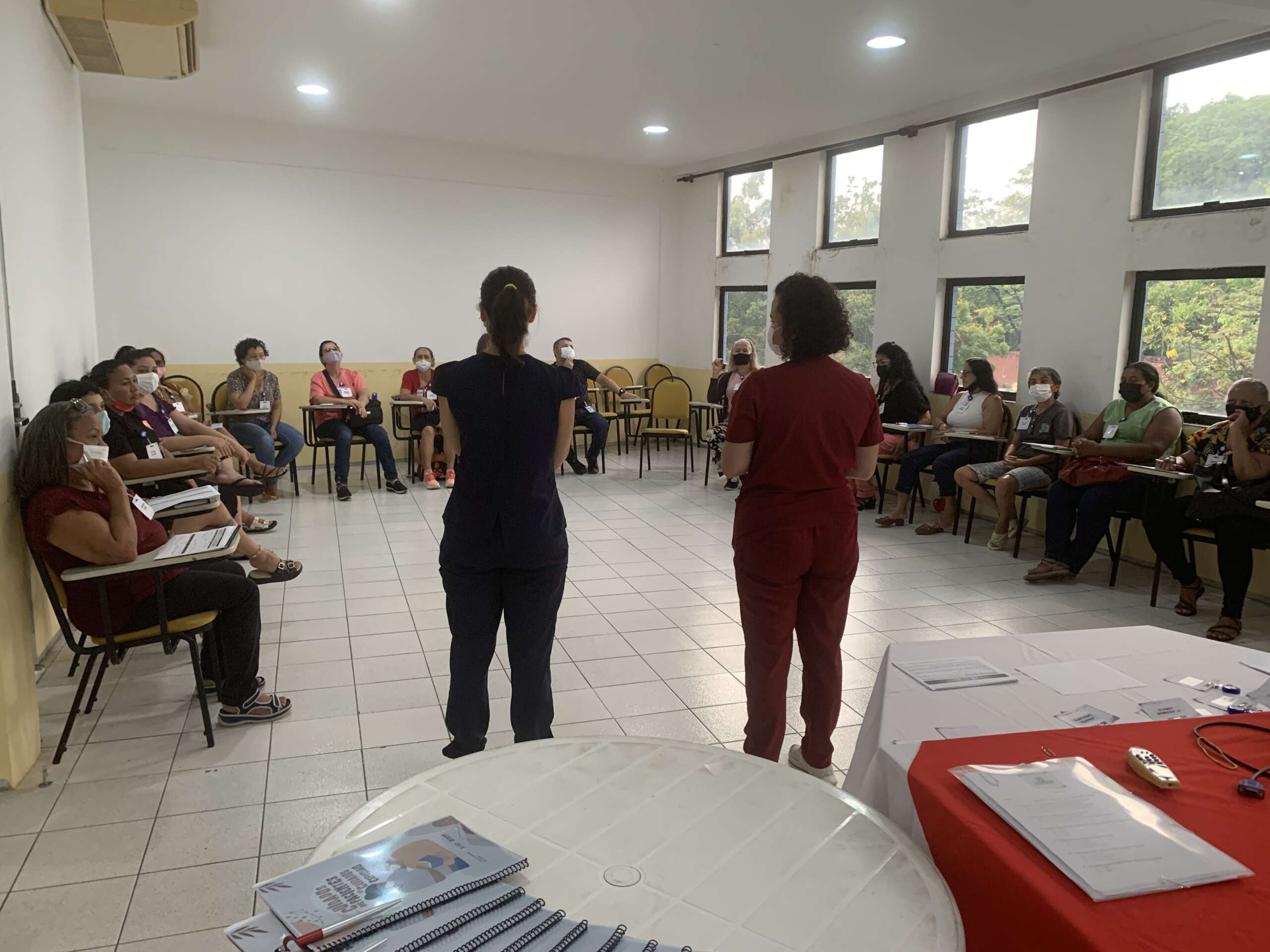 CCC realiza curso para orientar cuidadores a lidar com pacientes acamados
