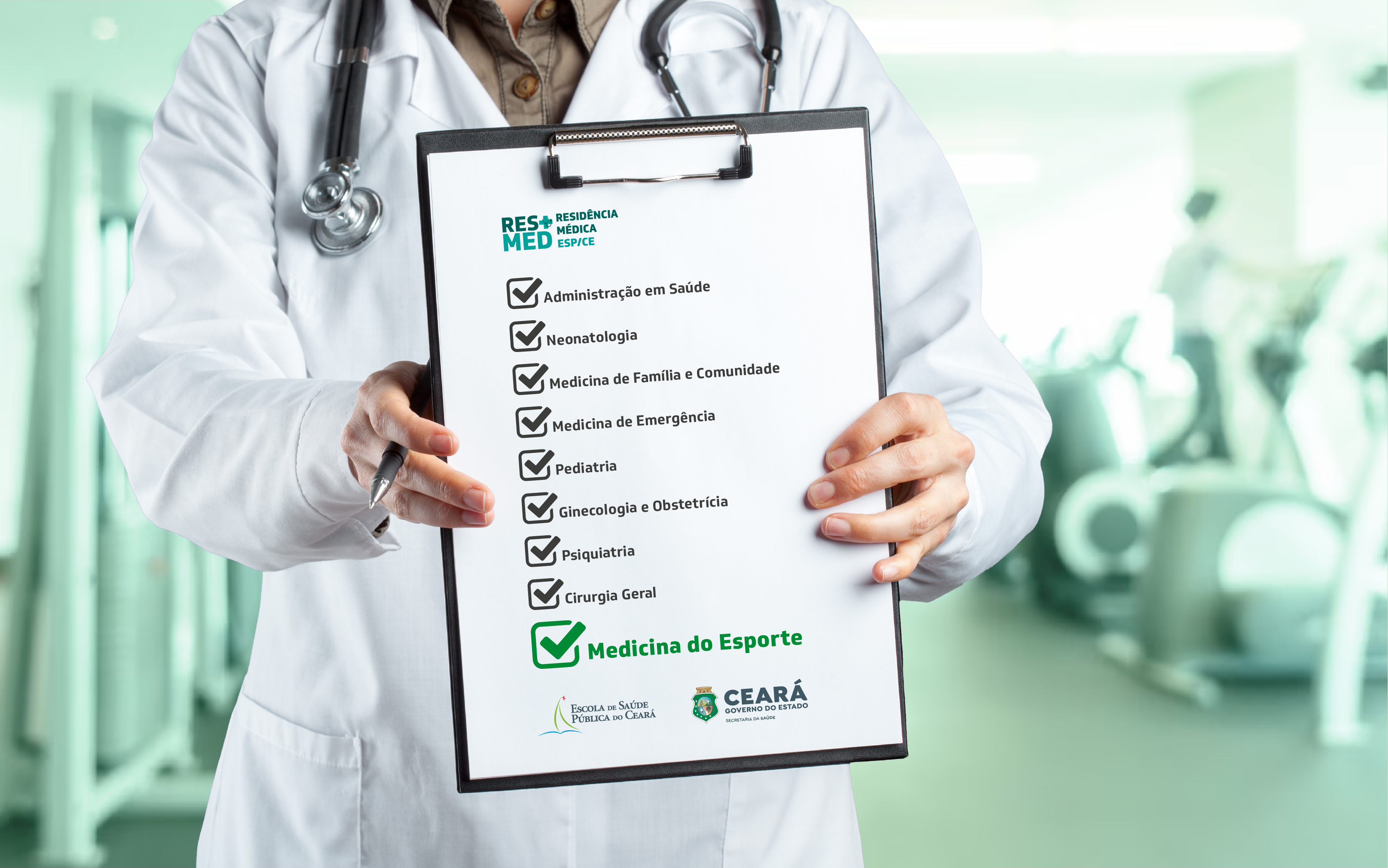 ESP/CE oferta Residência de Medicina do Esporte