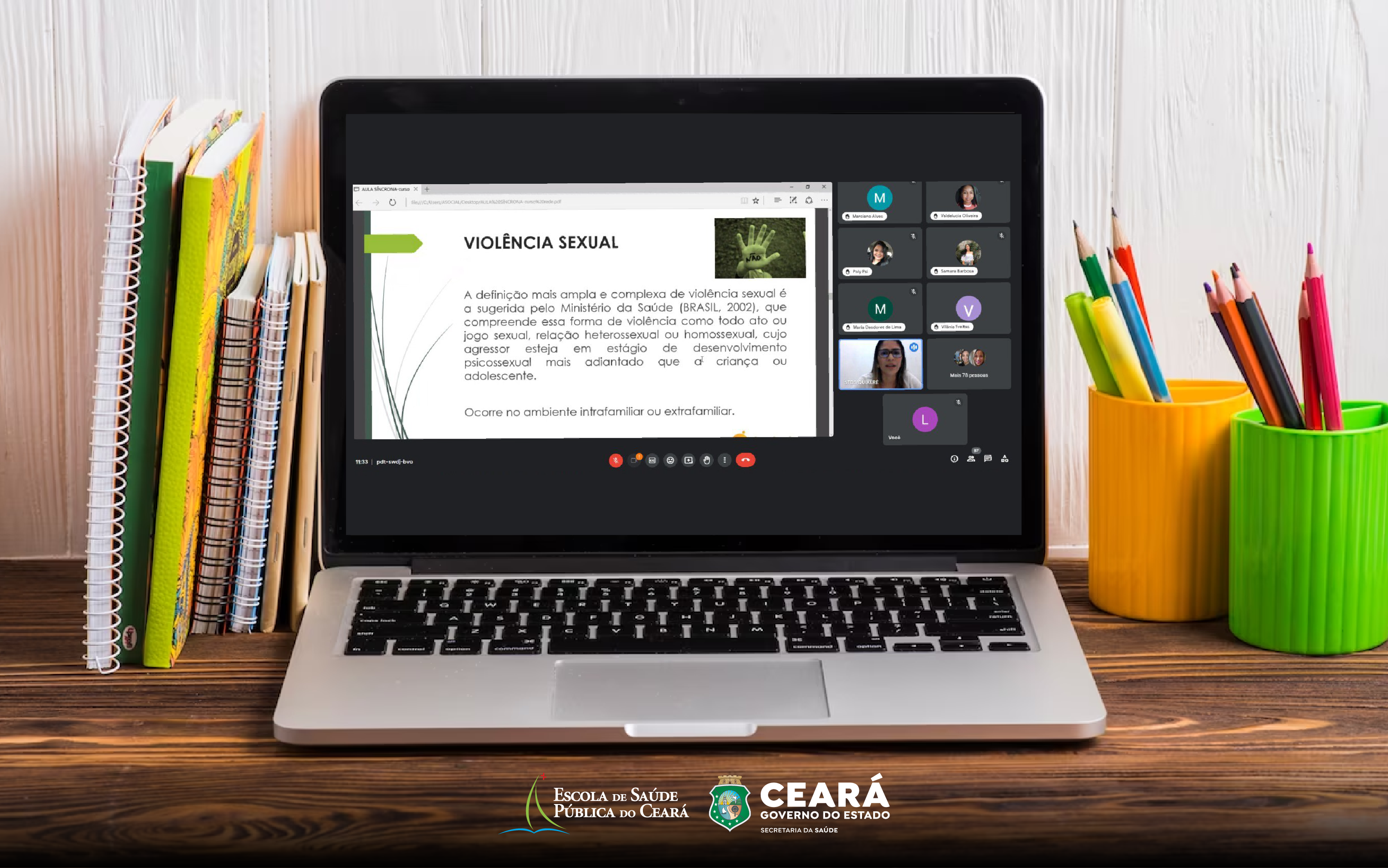 ESP/CE inicia nova turma de curso para orientar profissionais no enfrentamento à violência contra crianças e adolescentes