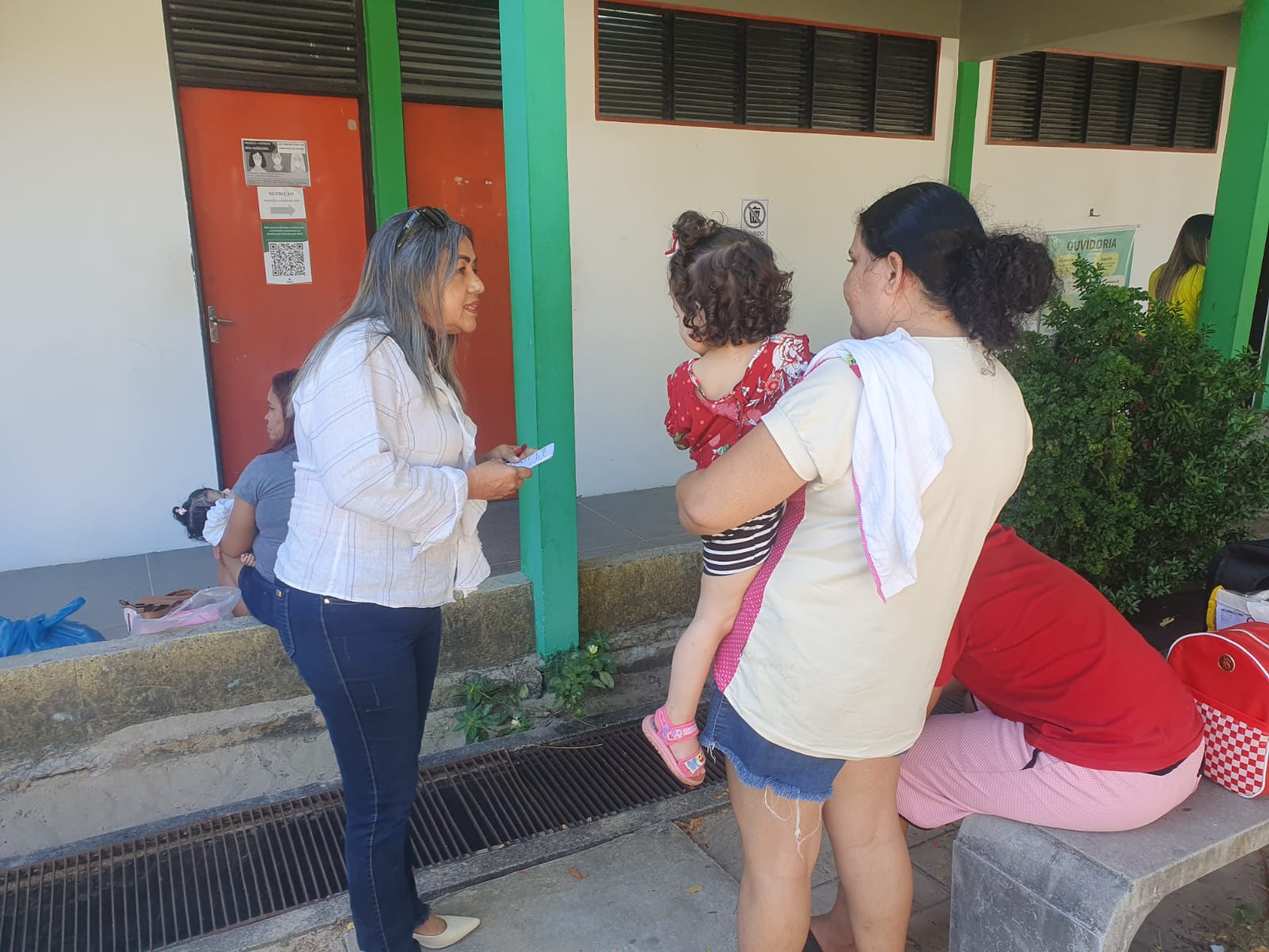 Ouvidoria do Centro de Saúde Meireles visita local de funcionamento do Programa de APLV