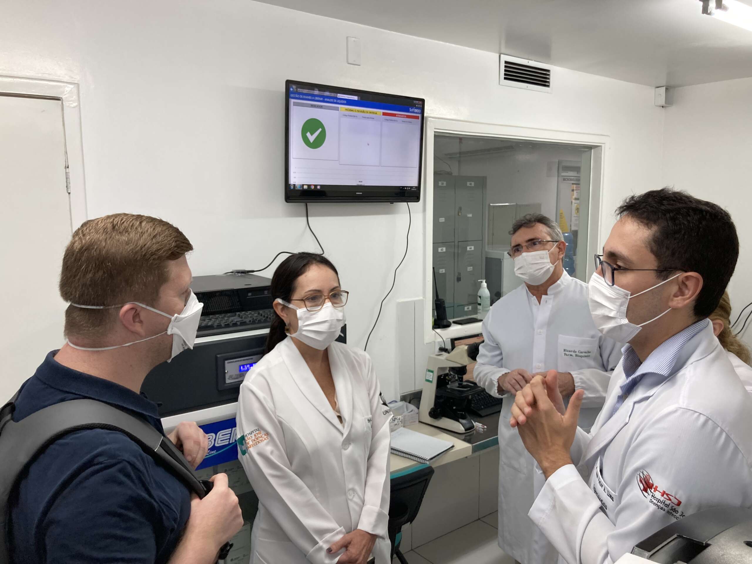 HSJ participa de projeto nacional que facilita diagnóstico de infecções oportunistas em pessoas com HIV/aids