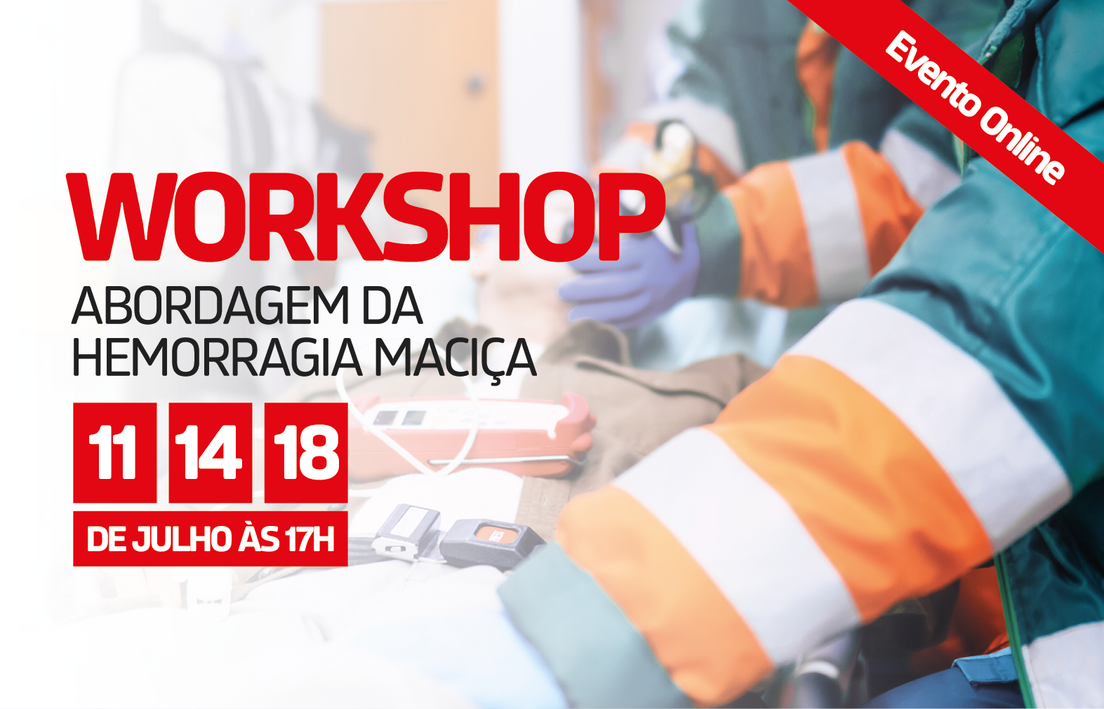 Hemoce realiza workshop sobre hemorragia maciça para capacitar profissionais de saúde